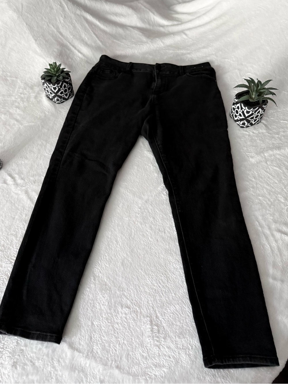 Black Stretch d. jeans Skinny Jeans Size 14